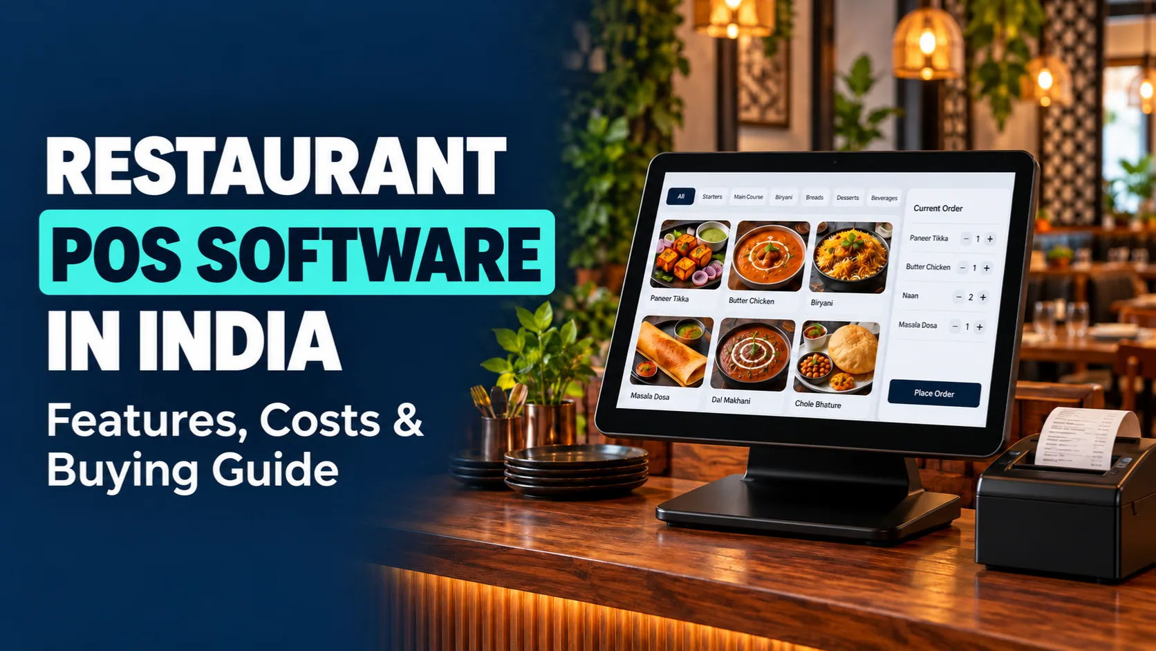 Restaurant POS Software in India: Features, Costs and Buying Guide